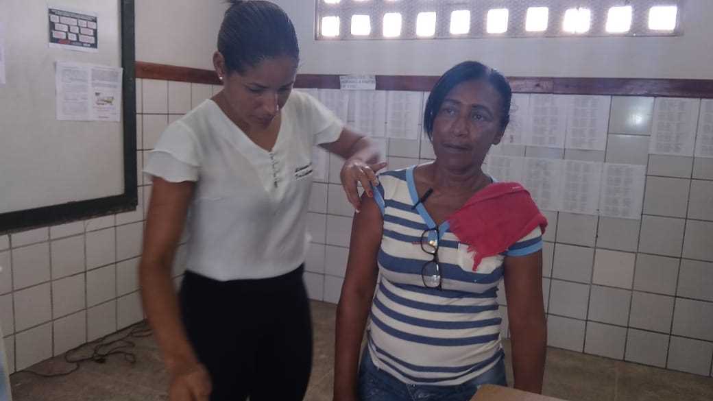 Camacã: Campanha de Vacinação contra Influenza (Gripe) alcança professores da rede pública 
